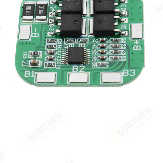 3pcs DC 14.8V / 16.8V 20A 4S Lithium Battery Protection Board BMS PCM Module For 18650 Lithium LicoO2 / Limn2O4 Short Circuit Protection