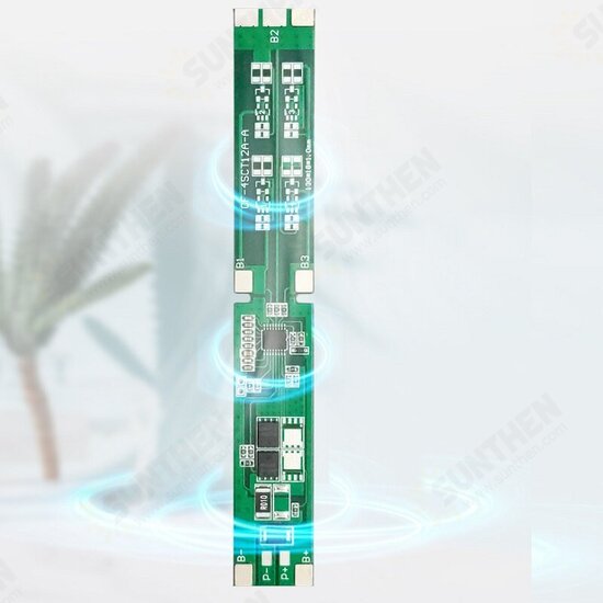 4S 16.8V 6A Same Port Lithium Battery Protection Board Fascia Cavity LED Device 18650 Battery Protection Board