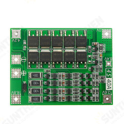 4S 40A Li-ion Lithium Battery 18650 Charger PCB BMS Protection Board with Balance For Drill Motor 14.8V 16.8V Lipo Cell Module 4S 40A Li-ion Lithium Battery 18650 Charger PCB BMS Protection Board with Balance For Drill Motor 14.8V 16.8V Lipo Cell Module