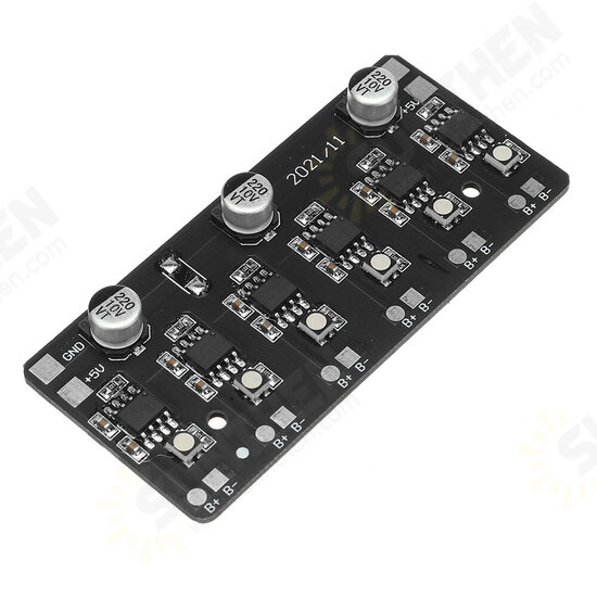 5V 1000mA Input 4056 Lithium Battery Charging Module Independent 6 Groups Parallel Input Circuit