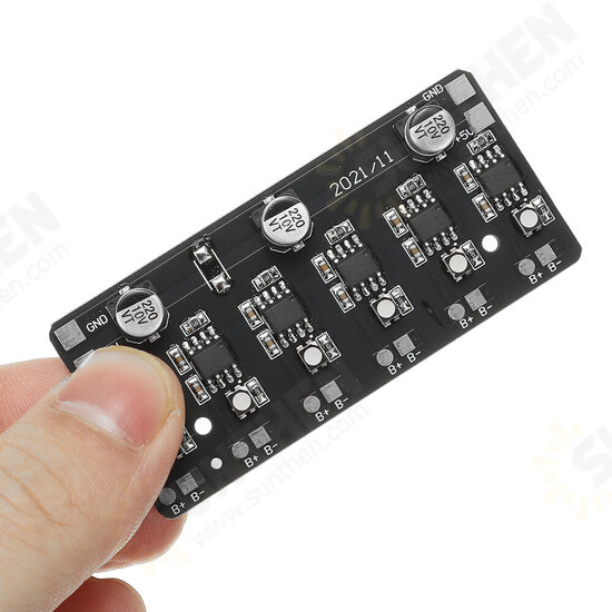 5V 1000mA Input 4056 Lithium Battery Charging Module Independent 6 Groups Parallel Input Circuit