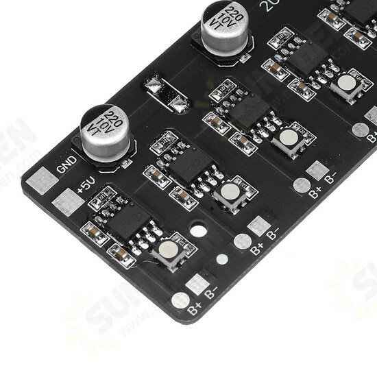 5V 1000mA Input 4056 Lithium Battery Charging Module Independent 6 Groups Parallel Input Circuit