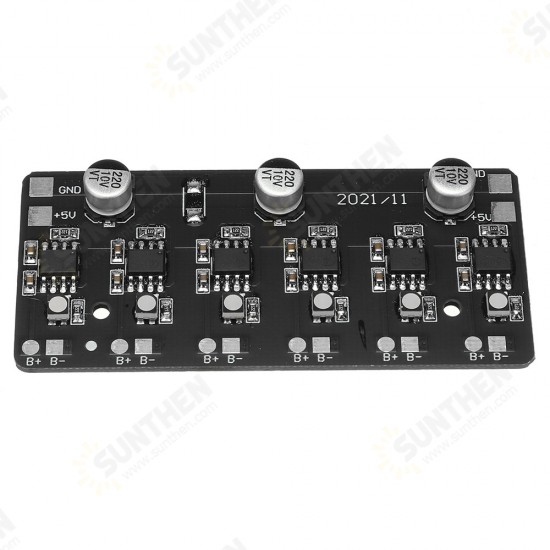 5V 1000mA Input 4056 Lithium Battery Charging Module Independent 6 Groups Parallel Input Circuit