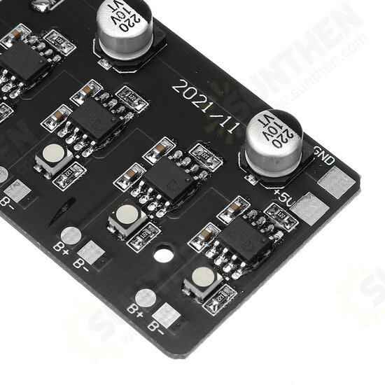 5V 1000mA Input 4056 Lithium Battery Charging Module Independent 6 Groups Parallel Input Circuit