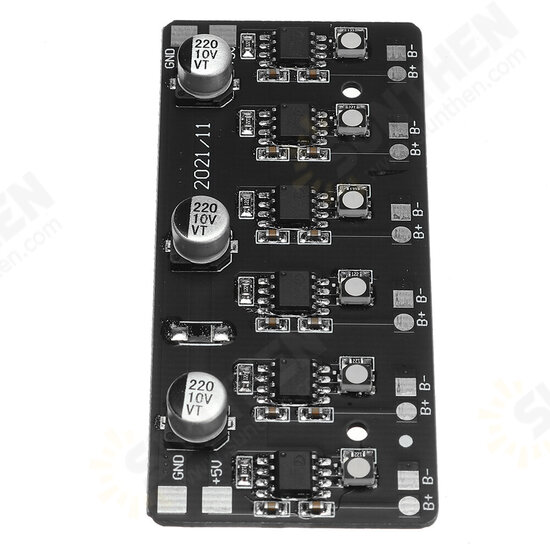 5V 1000mA Input 4056 Lithium Battery Charging Module Independent 6 Groups Parallel Input Circuit