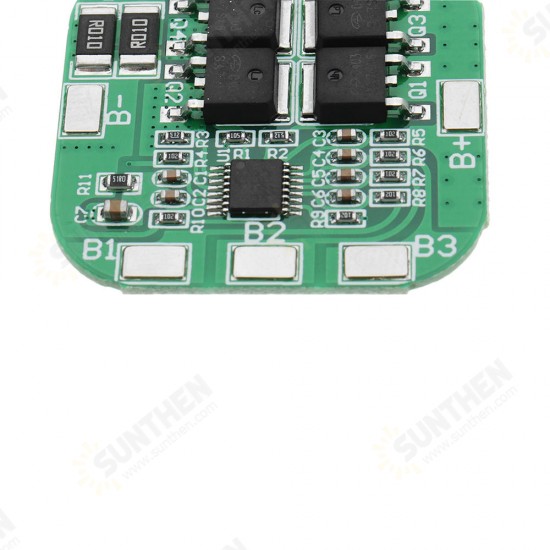 5pcs DC 14.8V / 16.8V 20A 4S Lithium Battery Protection Board BMS PCM Module For 18650 Lithium LicoO2 / Limn2O4 Short Circuit Protection