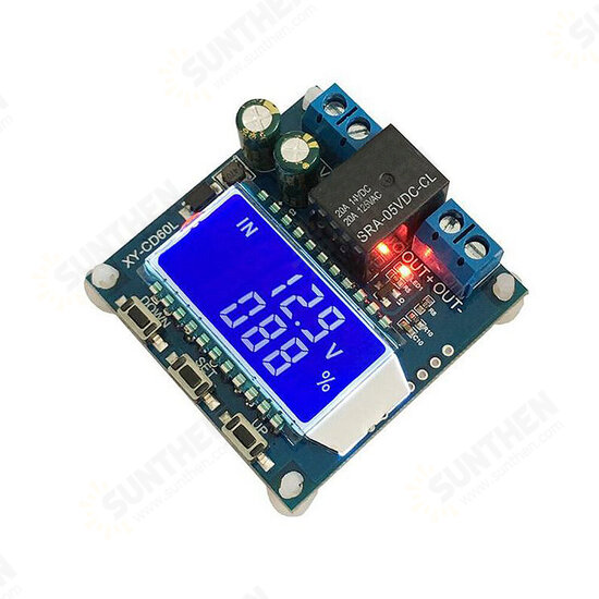 CD60L Solar Battery Charging Control Module LCD Display Full Power Off DC Undervoltage Overcharge Protector Board Charging Discharging Controller