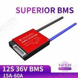 12S 36V 15A 20A 30A 40A 50A 60A Waterproof BMS for Lifepo4 Battery Protection Board 3.2V with Same Port or Separate Port 12S 36V 15A 20A 30A 40A 50A 60A Waterproof BMS for Lifepo4 Battery Protection Board 3.2V with Same Port or Separate Port