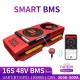 BMS 16S 48V 300A 400A 500A Smart Circuit Board BMS with Bluetooth UART RS485 CAN for Lithium ion Battery Pack with Fan