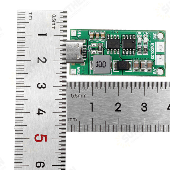 2S/3S/4S 1-4A Battery Charger Module Step Up Boost Li-Polymer Li-ion Module Lithium Battery Charger Board Circuit Protection