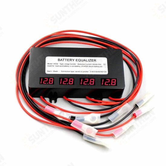 HC01 HC02 Battery Balancer Lead Acid Battery Equalizer Charger Regulators Controller with LED Digital Dispaly 24V 48V