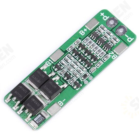 HX-3S-FL20 3S 12V 12.6V 15A Li-ion Li Battery 18650 Charger Protection Board with Overcharge and Overdischarge Protection