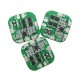 HX-4S-A20 4S 20A 14.8V 16.8V18650 Lithium Battery Protection Board Overcharge and Overdischarge Short-circuit Protection