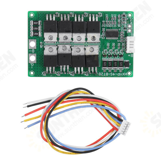 HXYP-4S-BT28 4S 14.8V 28A Lithium Iron Phosphate Battery Protection Board Overcharge Overdischarge and Overcurrent Protection