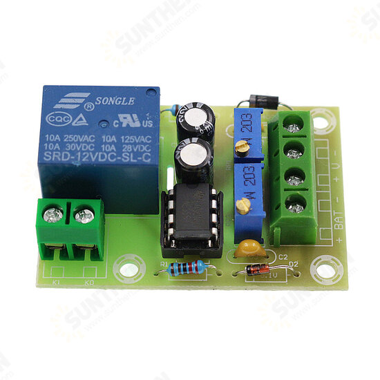 XH-M601 Battery Charging Control Module 12V Intelligent Charger Power Control Panel Full Power Off Overcharge Protector Board Charging Discharging Controller