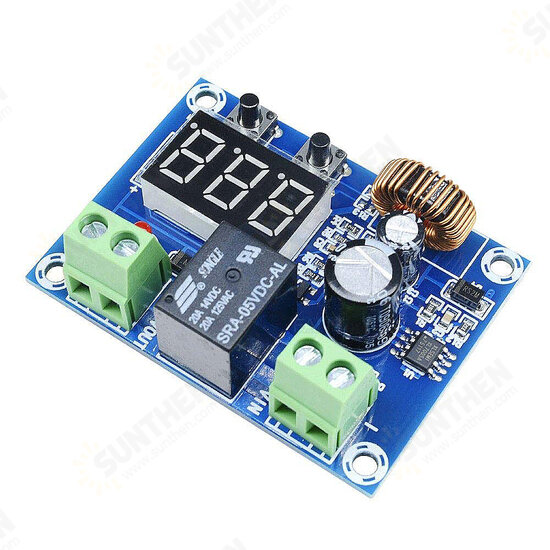 XH-M609 DC Voltage Protection Module Lithium Battery Undervoltage Deficit Low Power Disconnect Protection Module Board DC Output 6-60V