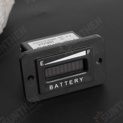 10 Segment LED 36V Battery Indicator Battery Tester Meter Gauge Coulombmeter for Golf Cart Yacht RV Motorcycle Forklift Etc 10 Segment LED 36V Battery Indicator Battery Tester Meter Gauge Coulombmeter for Golf Cart Yacht RV Motorcycle Forklift Etc