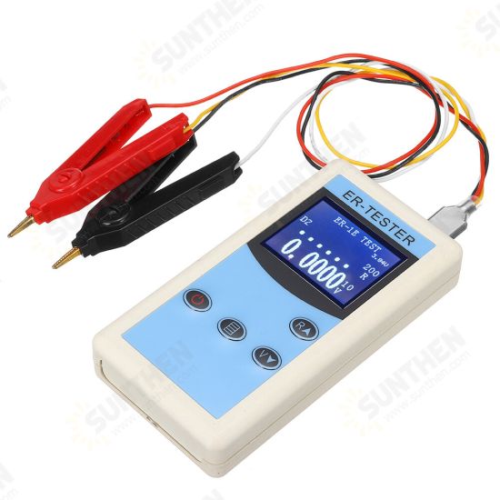 Four-wire Lithium Battery Internal Resistance Tester High-precision Nickel-metal Hydride Button Battery AC Milliohm Meter