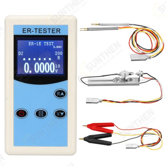 Four-wire Lithium Battery Internal Resistance Tester High-precision Nickel-metal Hydride Button Battery AC Milliohm Meter