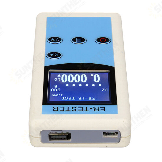 Four-wire Lithium Battery Internal Resistance Tester High-precision Nickel-metal Hydride Button Battery AC Milliohm Meter