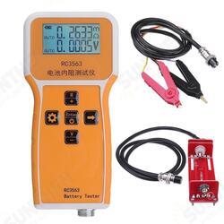 RC3563 Battery Internal Resistance Check Lithium Nickel Chromium Lead Acid Battery Check with Check Clips+Battery Check Compartment RC3563 Battery Internal Resistance Check Lithium Nickel Chromium Lead Acid Battery Check with Check Clips+Battery Check Compartment
