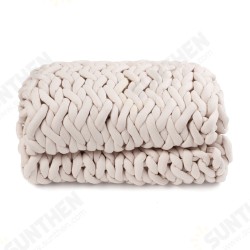 100x120cm Handmade Knitted Blankets Soft Warm Thick Line Cotton Throw Blankets 100x120cm Handmade Knitted Blankets Soft Warm Thick Line Cotton Throw Blankets