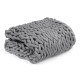 100x120cm Handmade Knitted Blankets Soft Warm Thick Line Cotton Throw Blankets