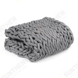 120x150cm Handmade Knitted Blanket Soft Warm Thick Line Cotton Throw Blankets 120x150cm Handmade Knitted Blanket Soft Warm Thick Line Cotton Throw Blankets