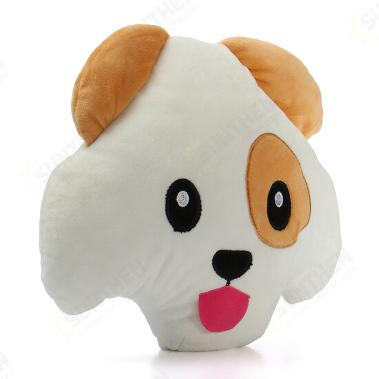 12inch Cute Puffy Dog Soft Pillow Emoticon Toys Funny Stuffed Cushion Doll Gifts