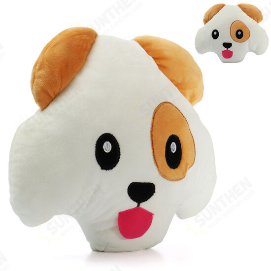 12inch Cute Puffy Dog Soft Pillow Emoticon Toys Funny Stuffed Cushion Doll Gifts