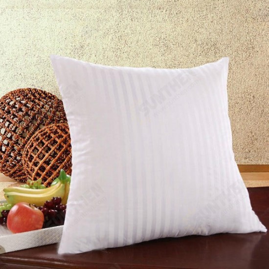 2 Size Striped Vacuum Compression Pillow Core Square Pillow Inner Cushion Insert Sofa Decor