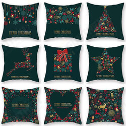 2020 Christmas Cushion Cover Green Home Decor Sofa Pillow Case Cover Seat Car Throw Pillowcase Christmas Decor 2020 Christmas Cushion Cover Green Home Decor Sofa Pillow Case Cover Seat Car Throw Pillowcase Christmas Decor