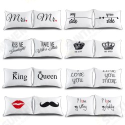 2PCS White Cotton Home Hotel Decor Standard Pillow Case Bed Throw Cushion Cover 2PCS White Cotton Home Hotel Decor Standard Pillow Case Bed Throw Cushion Cover