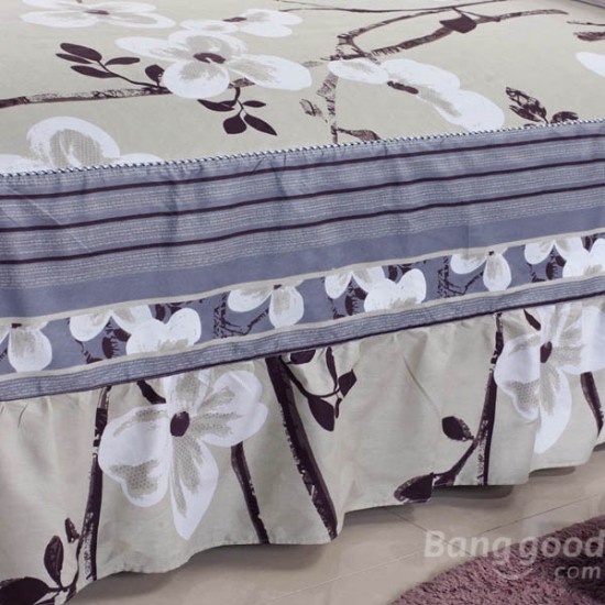 3 Or 4pcs Cotton Taffeta Legends Flower Reactive Printed Bedding Sets