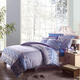 3 Or 4pcs Pure Cotton Flower Reactive Print Bedding Sets With Duvet Cover