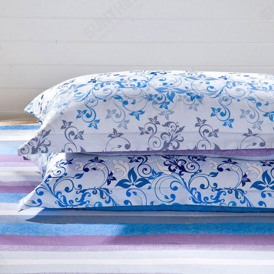 3 Or 4pcs Pure Cotton Flower Reactive Print Bedding Sets With Duvet Cover