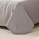 3/4pcs Pure Cotton Light Purple Grey Assorted Bedding Sets Plain Duvet Cover