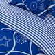3/4pcs Suit Polyester Fiber Constellation Pattern Bedding Sets
