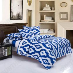 3/4pcs Suit Polyester Fiber Geometric Pattern Bedding Set 3/4pcs Suit Polyester Fiber Geometric Pattern Bedding Set