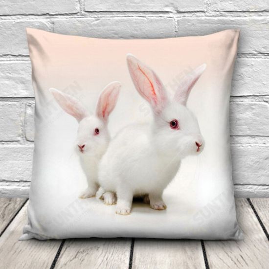 3D Animal Patterns Throw Pillow Case Sofa Office Car Cushion Cover Home Decor