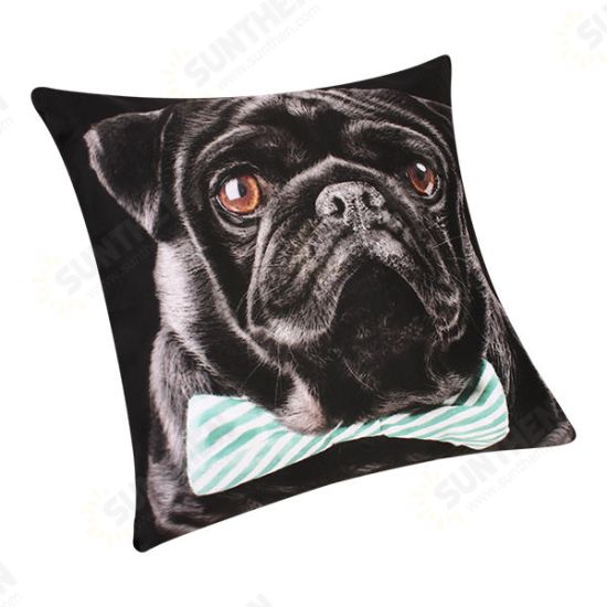 3D Animal Patterns Throw Pillow Case Sofa Office Car Cushion Cover Home Decor