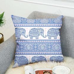 3D Bohemian Style Elephant Double-sided Printing Cushion Cover Linen Cotton Throw Pillow Case Home Office Sofa 3D Bohemian Style Elephant Double-sided Printing Cushion Cover Linen Cotton Throw Pillow Case Home Office Sofa