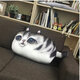 3D Creative PP Cotton Cute Cat Plush Pillow Backrest Printing Cushion Birthday Gift Trick Toys