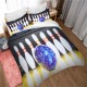 3D Printed Football Basketball Bowling GA Bedding Set Bedlinen Duvet Cover Pillowcases for Bedding Set