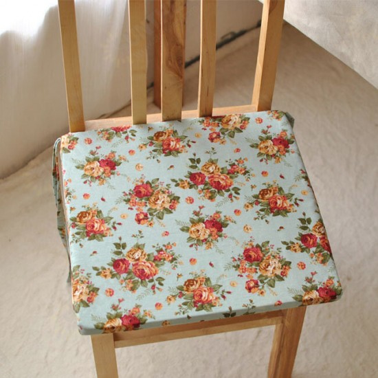 40x40cm Bohemia Style Sponge Cotton Linen Office Home Chair Seat Cushion Mat Home Decor