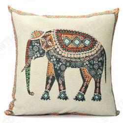 42x42CM National Elephant Wear-reisitant Pillowcase Moisture-proof Breathable Antifungal Pillow Case 42x42CM National Elephant Wear-reisitant Pillowcase Moisture-proof Breathable Antifungal Pillow Case