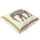 42x42CM National Elephant Wear-reisitant Pillowcase Moisture-proof Breathable Antifungal Pillow Case