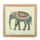 42x42CM National Elephant Wear-reisitant Pillowcase Moisture-proof Breathable Antifungal Pillow Case