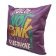 44x44cm Purple Linen Pillow Case Throw Cushion Cover Home Decor 44x44cm Purple Linen Pillow Case Throw Cushion Cover Home Decor