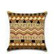 45x45CM African National Style Geometric Printing Cushion Cover Linen Pillow Case Home Decor Pillow Cover